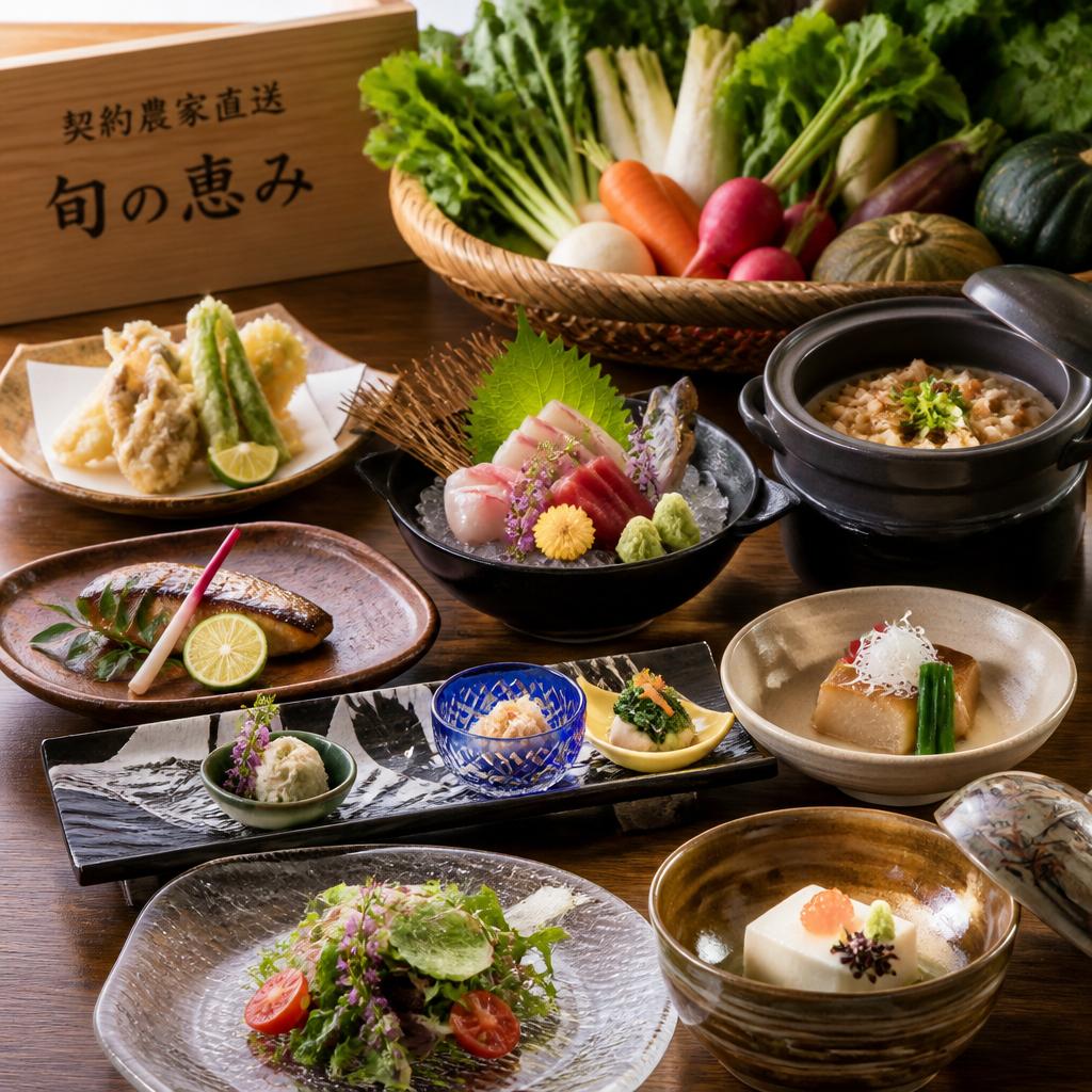 四季折々の食材へのこだわり