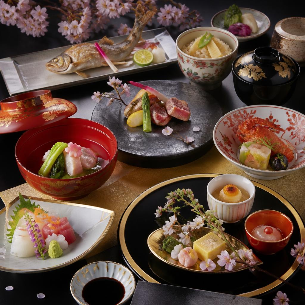 特別な日を彩る、贅沢な日本料理